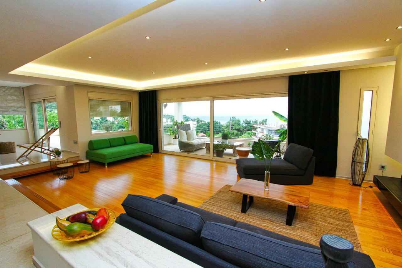 Aerides Luxury Villa PalaiónTsiflíkion Buitenkant foto