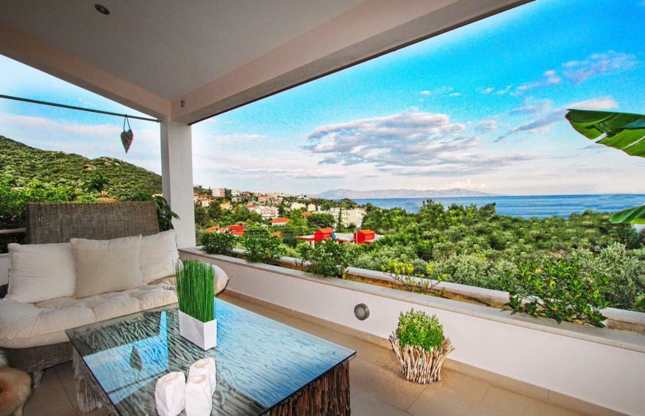 Aerides Luxury Villa PalaiónTsiflíkion Buitenkant foto